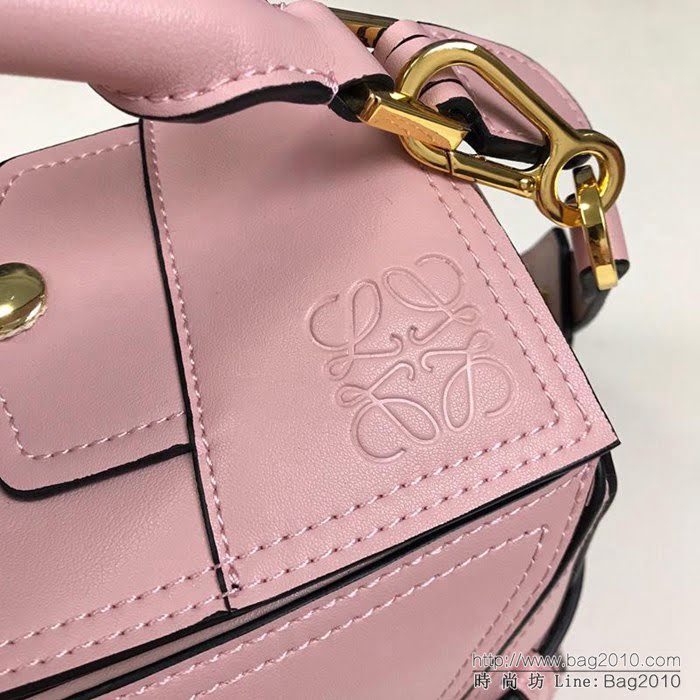 LOEWE羅意威 幾何拼色 原單品質 火遍全世界熱銷款puzzle bag 01137 可折疊 手提肩背斜挎包  jdl1005